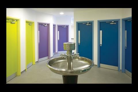 Toilets are a prime area for bullying. In the newly designed Tong High School in Bradford, this is tackled with busy, well lit public areas